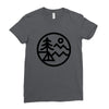camp bold (for light) Ladies Fitted T-Shirt