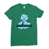 cat person Ladies Fitted T-Shirt