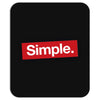 simple red Mousepad