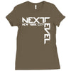 newyork city next evel Ladies Fitted T-Shirt