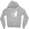 eleven stranger tv show mike lucas dustin will demogorgon dart Zipper Hoodie