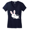 gym rabbit Women's V-Neck T-Shirt