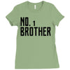 number one brother Ladies Fitted T-Shirt
