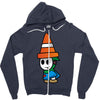 personnage super mario Zipper Hoodie