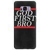 new  god first bro  t shirt religious humor lord tee Samsung Galaxy S8 Plus