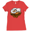 the neverending friendship Ladies Fitted T-Shirt