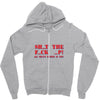 shut up Zipper Hoodie