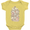 bad tempered rodents Baby Bodysuit