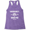 irish pub Racerback Tank