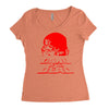 dawn of the dead retro 70s horror zombie film Women's Triblend Scoop T-shirt