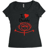 i love daddy Women's Triblend Scoop T-shirt