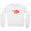 look late Crewneck Sweatshirt