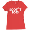 scotts tots Ladies Fitted T-Shirt
