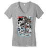 hook jaw 1, ideal gift or birthday present Women's V-Neck T-Shirt