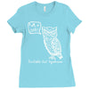 irritable owl syndrome Ladies Fitted T-Shirt