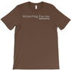 wicked big pats fan new england football T-Shirt
