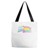 lightsaber rainbow Tote Bags