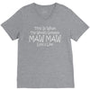 worlds greatest maw maw V-Neck Tee