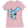 evil rabbit Ladies Fitted T-Shirt