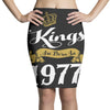 kings are born in 1977 Pencil Skirts
