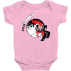 samurai jack and aku yin yang Baby Onesie