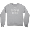 bass it's a groove thing Crewneck Sweatshirt