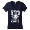 so good with my rod Women's V-Neck T-Shirt