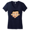 mr bean Women's V-Neck T-Shirt