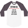 September Girl 3/4 Sleeve Shirt
