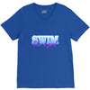 swim like a girl neon V-Neck Tee