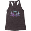 hologram lotus Racerback Tank