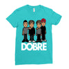 dobre twins dobre brother Ladies Fitted T-Shirt