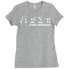 pi delicious math Ladies Fitted T-Shirt