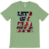 star spangled hammered T-Shirt