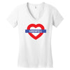 Grenfell Tower Women's V-Neck T-Shirt