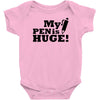 huge pen Baby Bodysuit