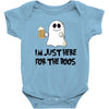 i'm just here for the boos Baby Bodysuit