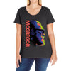 mcgregor face Ladies Curvy T-Shirt