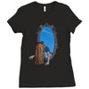 the looking glass Ladies Fitted T-Shirt