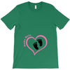 Custom baby girl name maternity design T-Shirt