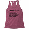 Feminism Noun Racerback Tank