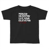 mike dustin lucas eleven will Toddler T-shirt