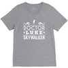 dr luke skywalker V-Neck Tee