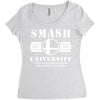 Smash University Women's Triblend Scoop T-shirt