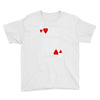 king of hearts playing card Youth Tee
