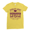 world's most awesome mom Ladies Fitted T-Shirt