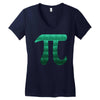 Pi math Women's V-Neck T-Shirt