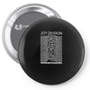 joy division unknown pleasures rock band Pin-back button