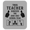 This Teacher Survived The 2016 2017 School Year Mousepad