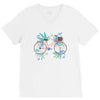 Bicycle V-Neck Tee